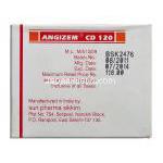 アンジゼム CD Angizem CD, ジルチアゼム XR 12mg （Sun Pharma） 製造者情報