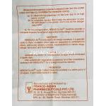 ヘパサルフォル-AA  Hepasulfol-AA, アテネントール ジェネリック, アネトールトリチオン 12.5mg 錠 （Franco-Indian P