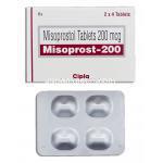 ミソプロスト Misoprost, サイトテック ジェネリック, ミソプロストール 200mcg 錠 （Cipla）