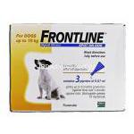 フロントライン犬用 スポットオン  Frontline, フィロプニル10%,  0.67ml x 3 本 小型犬用