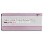 ラバアクティブ Rabaktive 20, ラベプラゾール  20mg 錠 (Sava medica) 箱