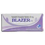 ブレイザー Blazer, シアリス ジェネリック, タダラフィル, 20mg 錠 箱