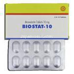 バイオスタット-10 BioStat-10, リピトール ジェネリック, アトルバスタチン, 10mg, 錠