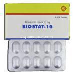 バイオスタット-10 BioStat-10, リピトール ジェネリック, アトルバスタチン, 10mg, 錠