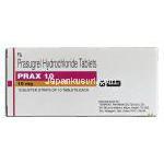 プラックス10 Prax 10, エフィエント ジェネリック, プラスグレル , 10mg, 錠 箱