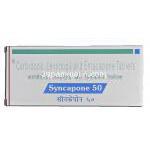 シンカポン50 Syncapone50, スタレボ ジェネリック, カルビドパ 12.5 mg レボドパ 50 mg エンタカポン 200mg 錠 (Sun 