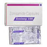 ゾニセップ100 Zonisep 100, エクセグラン ジェネリック, ゾニミド, 100mg, カプセル