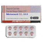 メトカードXL Metocard XL 12.5,  Toprol XL, セロケン/ロプレソール ジェネリック, 12.5mg, 錠