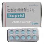 イトプリド Itoprid, ガナトン ジェネリック, イトプリド, 50mg, 錠