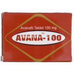 アバナ-100 Avana-100, ステンドラ ジェネリック, アバナフィル, 100mg, 錠 箱