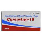 シプサルタン-16 Cipsartan-16, アタカンド ジェネリック, カンデサルタン, 16mg, 錠 箱