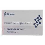 タクログラフ 0.5 Tacrograf 0.5, プログラフカ ジェネリック, タクロリムス水和物, 0.5mg, カプセル 箱