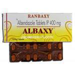 アルバキシー Albaxy, アルベンダゾール 400mg, 錠