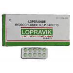 ロプラヴィック Lopravik, ロペラミン 2mg, 錠