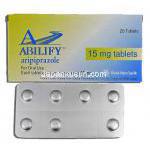 エビリファイ  Abilify, アリピプラゾール  15mg 錠