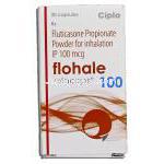 フロヘール Flohale, プロピオン酸フルチカゾン, 100mcg, 吸入用カプセル 箱