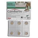 コンフォーティス Comfortis, スピノサド, 560mg, チュアブル錠, 9.1 - 18 kg 犬用 