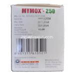 マイモックス250 Mymox - 250, アモキシシリン, 250mg 箱側面2
