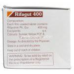 リファガット400 Rifagut 400, キシファクサン ジェネリック, リファキシミン 400mg, 錠 成分情報