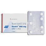 ダスキル Daskil 250mg, ラミシール ジェネリック, テルビナフィン 250mg, 錠