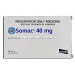 ソマック40 Somac 40, パントプラゾール 40mg, 錠 箱