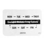 エナラプリル Enalapril, レニベース ジェネリック, エナラプリル 5mg, 錠 包装記載情報