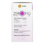 ゼロフィグ Zerofig, ゼニカル ジェネリック, オーリスタット 60mg, カプセル  箱側面