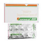メサコールDR Mesacol DR 800, アサコール ジェネリック, メサラミン DR 800mg, 錠