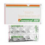 メサコールDR Mesacol DR 800, アサコール ジェネリック, メサラミン DR 800mg, 錠