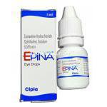 エピナスチン（エレスタット ジェネリック）  0.05% w/v 5ML 点眼薬 (Cipla)