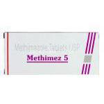 メチメズ Methimez, タパゾール  ジェネリック,  メチマゾール 5mg, 錠, 箱