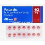 バスカルファ Vascalpha, フェロジピン ジェネリック, フェロジピン  10mg, 持続性錠