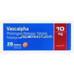 バスカルファ Vascalpha, フェロジピン ジェネリック, フェロジピン  10mg, 持続性錠, 箱