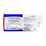 ノートロピル Nootropil, ピラセタム 800mg, 錠, 箱裏面