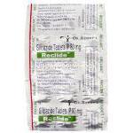 リクライド Reclide, グリミクロン ジェネリック, グリクラジド 80mg 錠, 包装