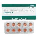 フェノパズ Fenopaz, ビジョケア ジェネリック,ソリフェナシン 10mg, 錠