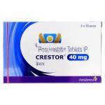 クレストール Crestor, ロスバスタチン 40mg 錠, 箱