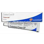 テノベート Tenovate, クロベタゾール 0.05% 15gm クリーム (GSK)