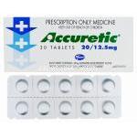 アキュレティック、キナプリル20mg/ヒドロクロロチアジド12.5mg