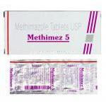 メチメズ Methimez, タパゾール  ジェネリック,  メチマゾール 5mg, 錠