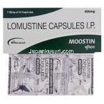 ロムスチン（シーヌジェネリック）, ムースチン Moostin 40mg カプセル (Naprod)