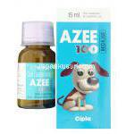 アジスロマイシン, AZEE REDIUSE , 100mg 15ml 内服懸濁液 (Cipla)