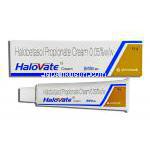 ハロベタソール（ウルトラベートジェネリック）, Halovate , 0.05% w/w 30gm クリーム (Gracewell)