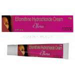 エフロルニチン塩酸塩 （ヴァニカ ジェネリック）, Eflora, 15gm 13.9% w/w クリーム (Ranbaxy) 箱