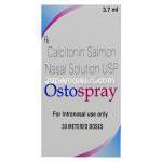 オストスプレー Ostospray, カルシトニン 30 定量 5ml 点鼻用スプレー (Sun Pharma) 箱