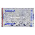 フェニトイン  (ヒダントールジェネリック) 100 mg Fentoin ER 100 (Sun pharma)カプセル