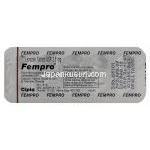 フェムプロ, レトロゾール 2.5mg 錠 (Cipla) 包装裏面