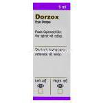 ドルゾックス, ドルゾラミド Dorzox,  点眼薬 (Cipla)   使用法