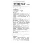 クロトラックス, クロタミトン Crotorax 10% 20gm クリーム (Primal Healthcare) 情報シート1