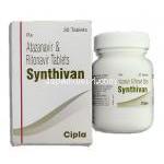 シンチバン Synthivan, アタザナビル・リトナビル 300mg/100mg 錠 (Cipla)